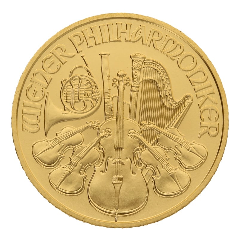 2022 Philharmonic 1 4oz Gold Coin BullionByPost From 682.80