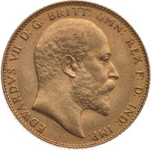 1902 Gold Sovereign - King Edward VII - S - $706.80