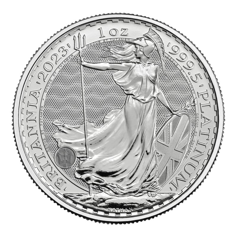 2023 Britannia 1oz Platinum Coin | BullionByPost - From $1,123