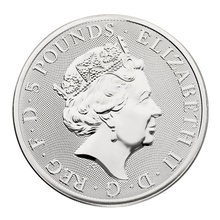 2022 Tudor Lion of England 2oz Silver Coin | BullionByPost - From