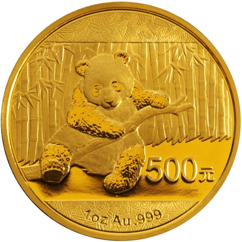 2014 1oz Gold Chinese Panda Coin - $2,044