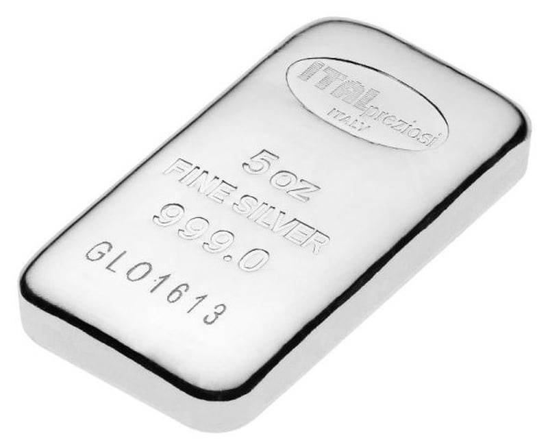 Italpreziosi 5oz Silver Bar | BullionByPost - From $186.30