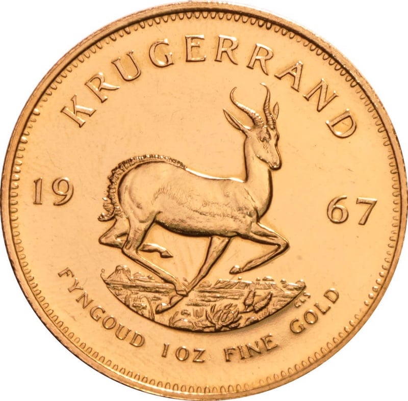 1967 Krugerrands for Sale | BullionByPost - From $3,525