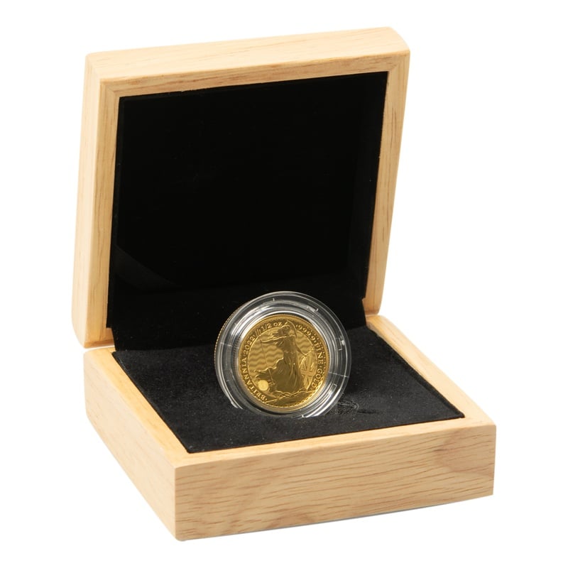 2022 Half Ounce Gold Britannia in Box | BullionByPost - From $1,459