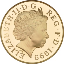 1999 Millennium £5 Coin